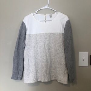 J Crew color block sweater